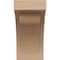 Ekena Millwork 6"W x 6"D x 12"H Wide Viola Rough Cedar Woodgrain TimberThane Corbel, Primed Tan CORUR06X06X12VIORCPR - alternate 4